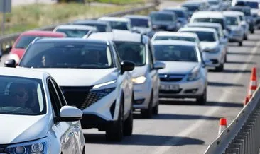 İstanbul'dan bayram göçü! Trafik yoğunluğu oluştu #istanbul