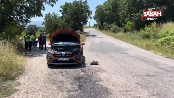 Çan’da iki araç kafa kafaya çarpıştı: 7 yaralı | Video