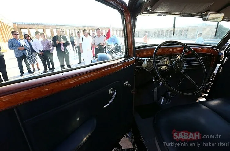 Atatürk’ün otomobilinin restorasyonu tamamlandı