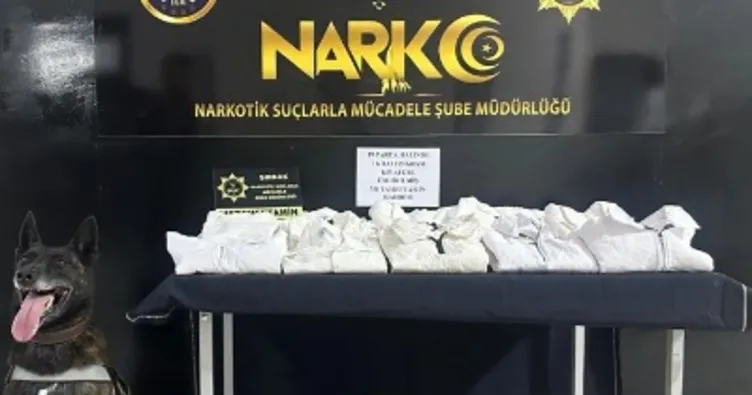 7 kilo 115 metamfetamin ele geçirildi