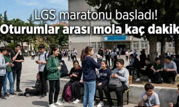 LGS Mola Süresi 2026: LGS’de iki oturum arası kaç dakika ara var, dışarı çıkılıyor mu?