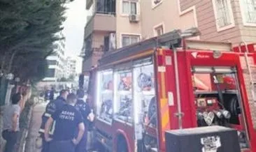 Alevlerden kaçmak isterken canından oldu #adana