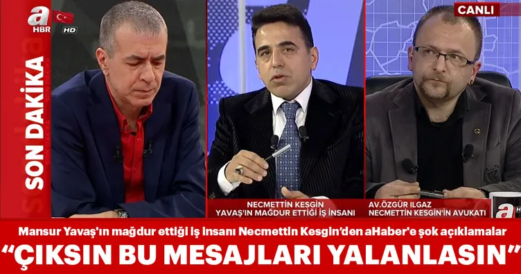 Mansur Yavaş'ın mağdur ettiği iş insanı Necmettin Kesgin: Çıksın bu mesajları yalanlasın