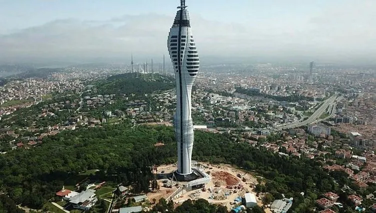 Avrupa'nın en yükseği İstanbul'un yeni simgesi Çamlıca Kulesi açıldı