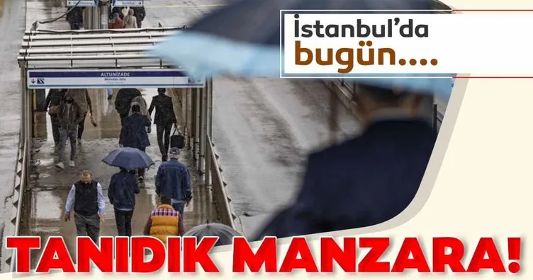 İstanbul’da tanıdık manzaralar! Toplu taşımada yoğunluk var sokaklar sessiz