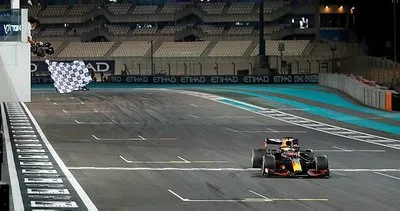 Formula 1’de sezonun son yarışını Max Verstappen kazandı