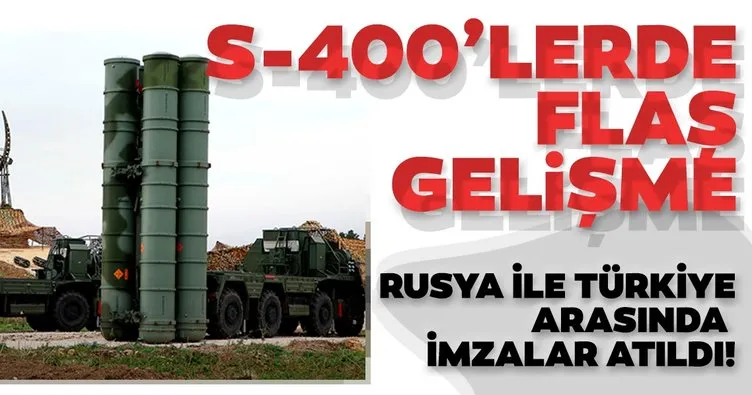 Son dakika haberi: Rusya ile Türkiye arasında S-400 sevkiyatında ikinci anlaşma imzalandı