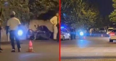 Otomobille polise çarptı: İfadesi pes dedirtti!