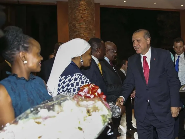 Cumhurbaşkanı Tayyip Erdoğan Uganda’da