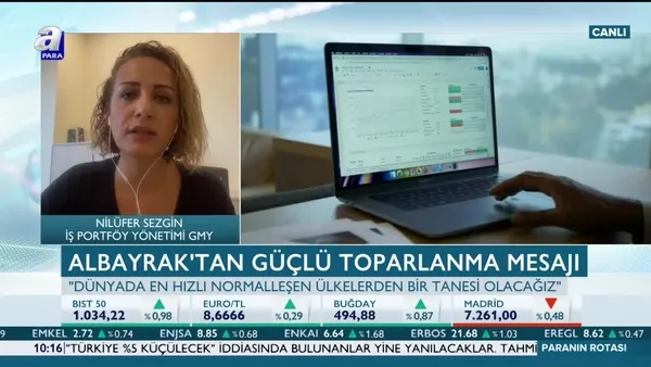 Sezgin: Türkiye üçüncü çeyreğe güçlü başladı