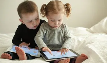 Çocuklara 2 yaşına kadar tablet verirken 2 kez düşünün