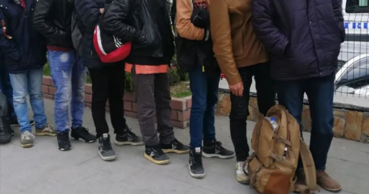 Van’da 8 düzensiz göçmen yakalandı