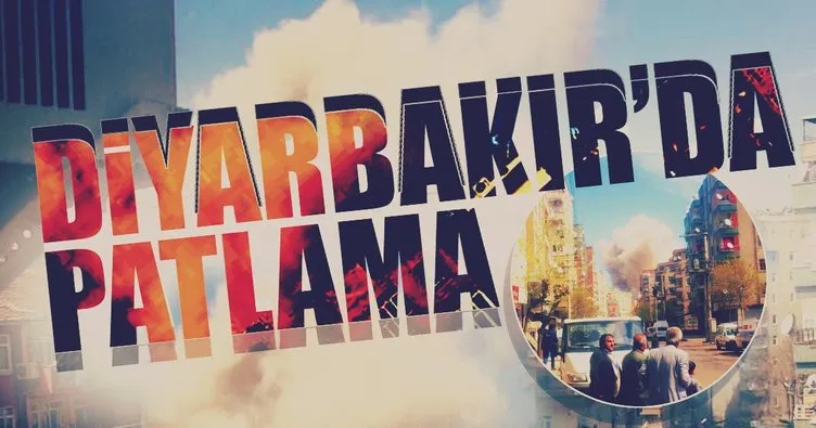 Son dakika haberi: Diyarbakır’da şiddetli patlama sesi!