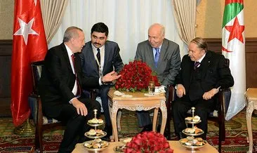 Cumhurbaşkanı Erdoğan, Cezayirli mevkidaşı Buteflika ile görüştü