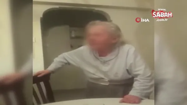 İstanbul Kadıköy’de yaşlı kadına bakıcı şiddeti kamerada | Video