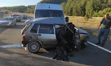 Dikkatsizlik ve tedbirsizlik kazaya neden olurken, 1 kişi yaşamını yitirdi #karabuk