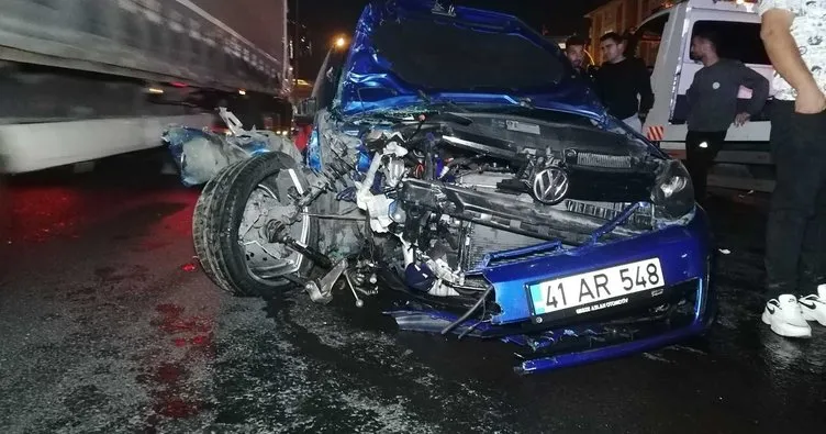 Kocaeli’de zincirleme trafik kazası: 7 yaralı