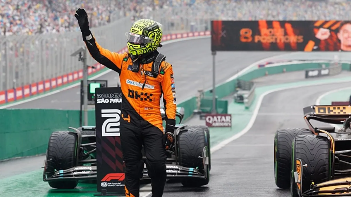 Formula 1 Brezilya Grand Prix'sinde pole pozisyonu Lando Norris'in