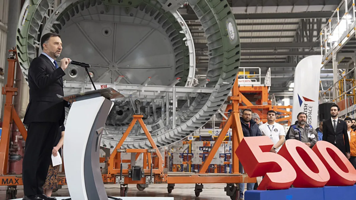 TUSAŞ'tan Airbus'a 500'üncü A320 uçağı sevkiyatı