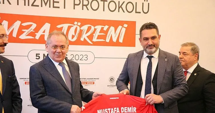 Mustafa Kemal Erkanat Spor Tesisleri 20 yıllığına Samsunspor’a tahsis edildi