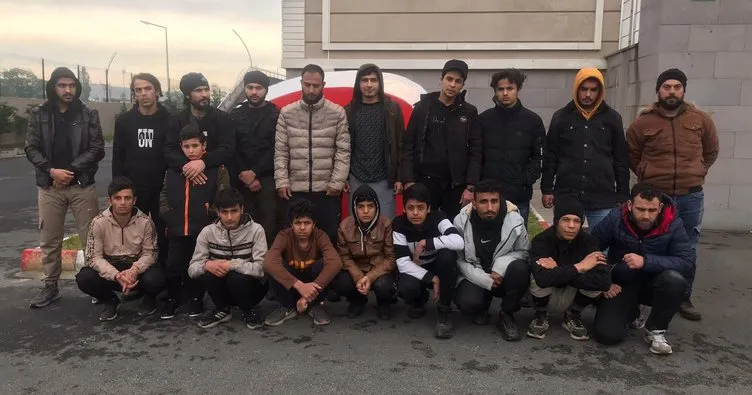 Tekirdağ’da 19 kaçak göçmen yakalandı