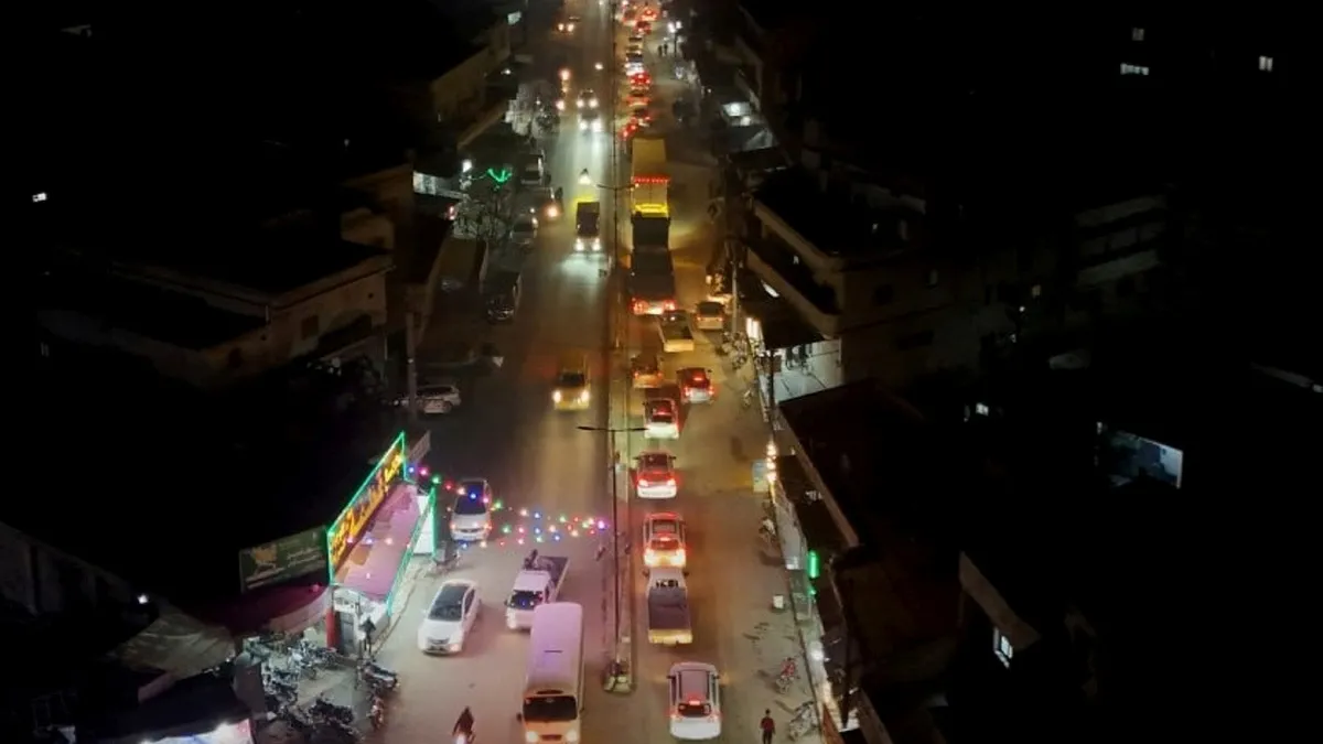 Hayalet şehir Atarib şimdi ışıl ışıl…