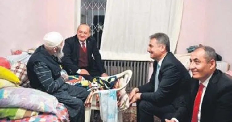Akdoğan ve Köse ev ziyaretinde