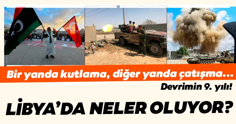 Libyalılar devrimin dokuzuncu yılında darbeci Hafter'e direniyor! Devrim ve Darbe süreçleri...
