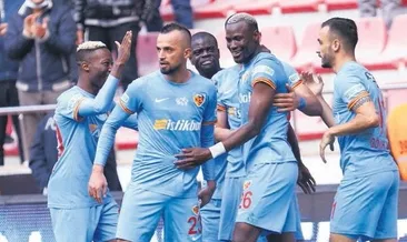 Kayseri 90+3’te uçtu