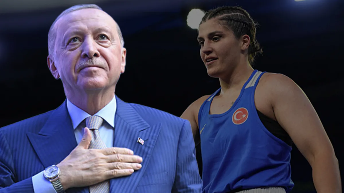Başkan Erdoğan'dan Avrupa şampiyonu boksör Busenaz Sürmeneli'ye tebrik