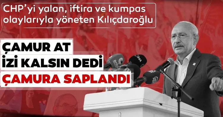 Çamur at izi kalsın dedi çamura saplandı