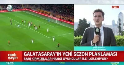 Galatasaray’ın yeni sezon planlaması