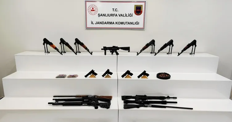 Şanlıurfa’da cephanelik ele geçirildi!
