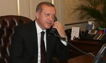 Erdoğan liderlerle bayramlaştı