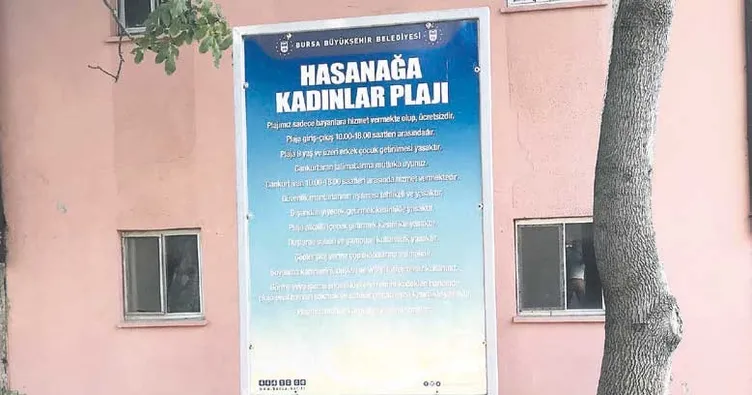 Bu plajın sahibi sadece kadınlar