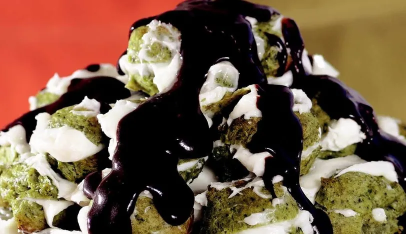 Ispanaklı Profiterol Pasta