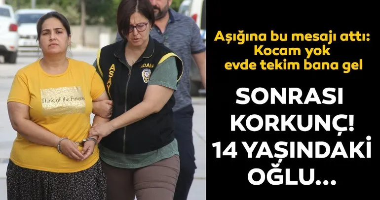 Son dakika: Adana’da kan donduran cinayet! Sevgilisini 14 yaşındaki oğluna öldürttü!