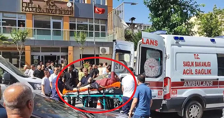 Belediyede karşılaştığı amcasını vurdu!