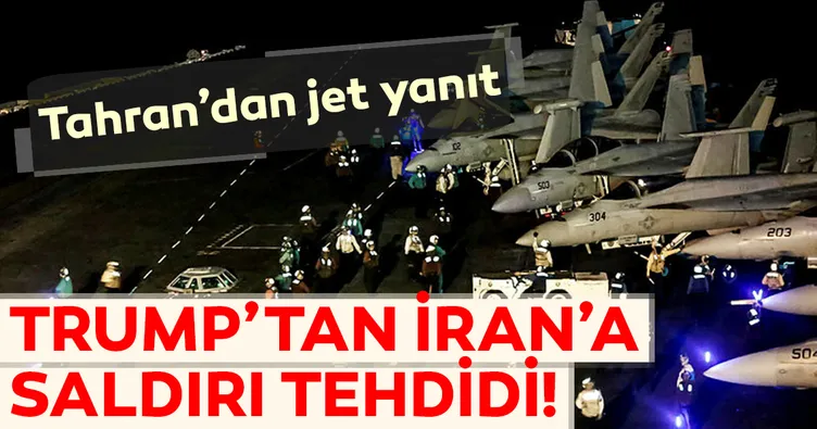 Trump İran’ı tehdit etti!
