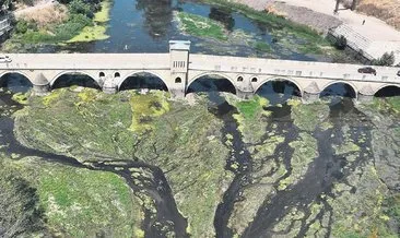 Tunca’da su akışı durdu Hayrabolu kurudu #edirne