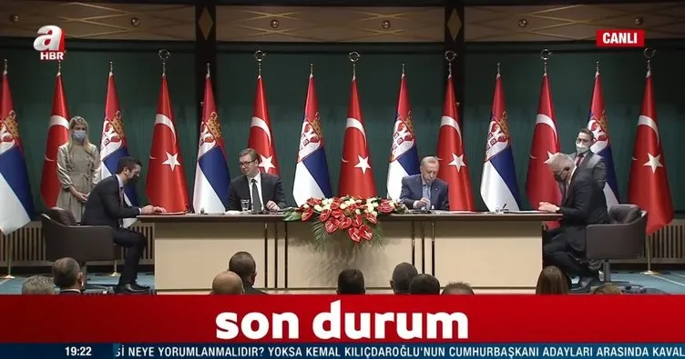 Son dakika: Sırbistan ile anlaşmalar imzalandı! Başkan Erdoğan’dan önemli açıklamalar