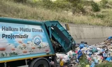 Trabzon'da 150 ton çöpü yol kenarına döken CHP'li Ortahisar Belediyesi’ne ceza kesildi #trabzon