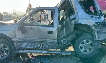 Kütahya’da 8 araç kaza yaptı: 4 yaralı var!