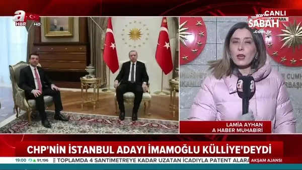 Başkan Erdoğan, Ekrem İmamoğlu'nu kabul etti