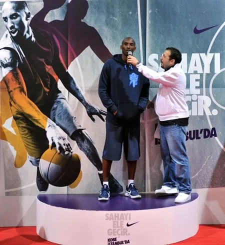 Kobe Bryant İstanbul’da