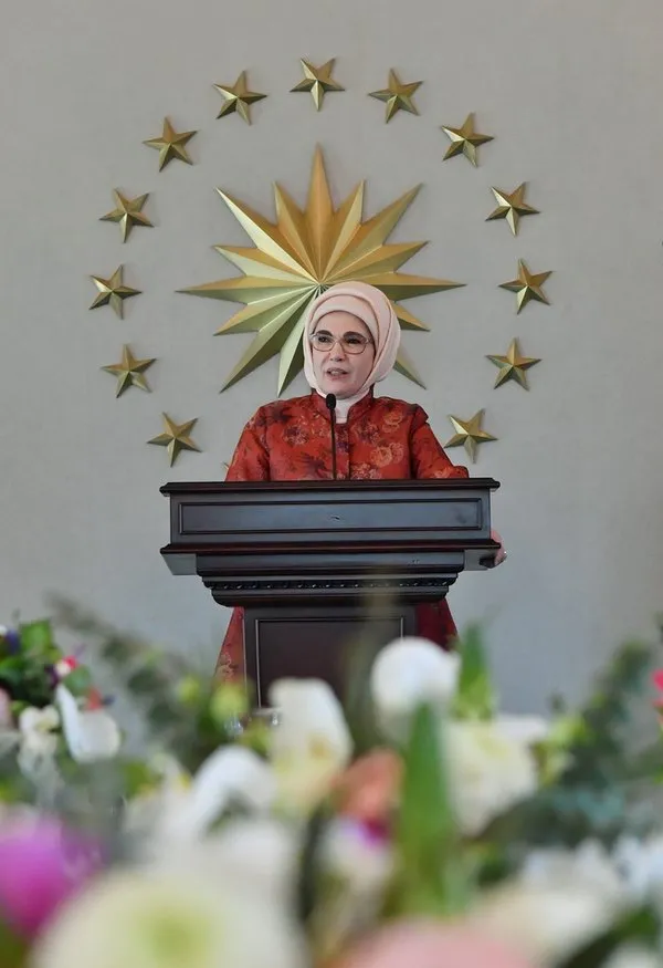 Emine Erdoğan, Özel Harekat personeli eşlerini yemekte ağırladı