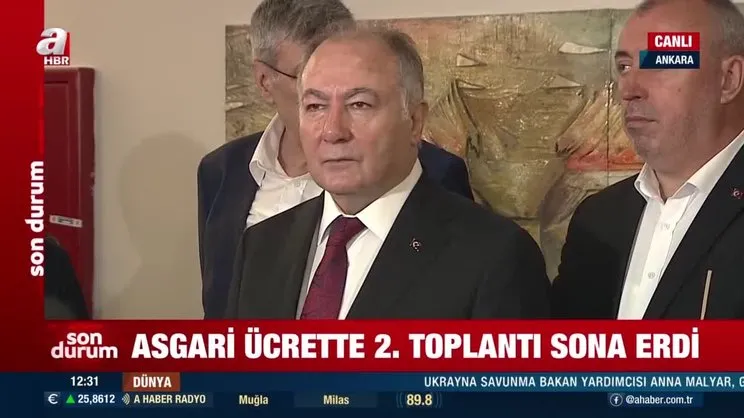 Asgari Ücrette 2. Toplantı sona erdi! TÜRK-İş'ten açıklama! Yeni asgari ücret ne kadar olacak? | Video