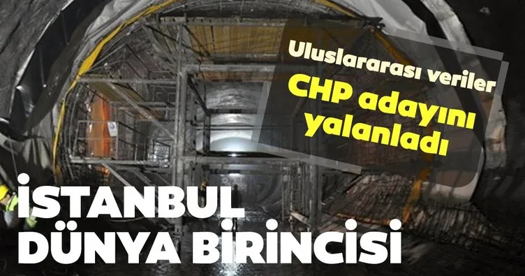 İstanbul, raylı sistem inşasında dünya birincisi