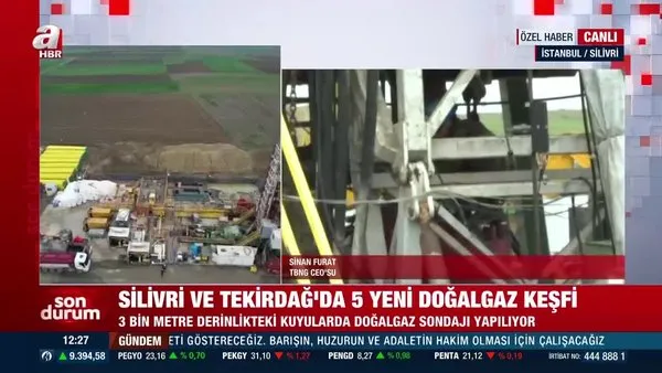 Silivri ve Tekirdağ'da 5 yeni doğalgaz keşfi! 3 bin metre derinlikteki kuyularda doğalgaz sondajı yapılıyor... | Video