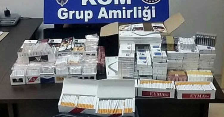 Manavgat’ta tütün operasyonu